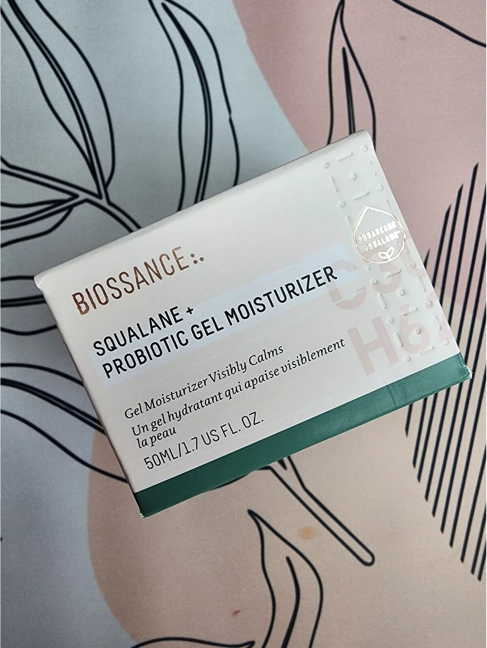 Biossance Squalene + Probiotic Gel Moisturizer - Fragrance Free - 1.7 Oz